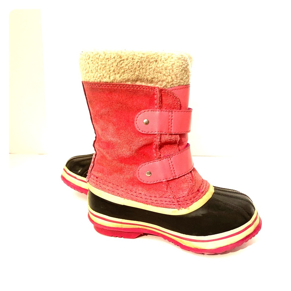 Sorel  1964 Pac Faux fur girls snow boots